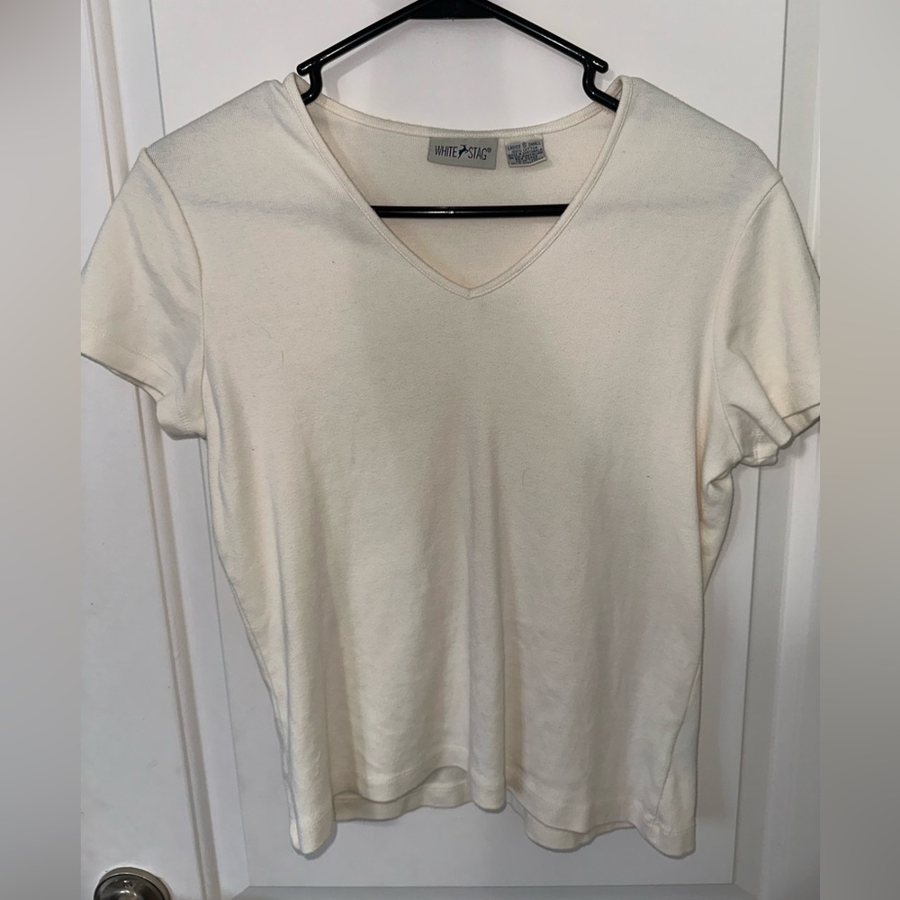 White stag tee shirt